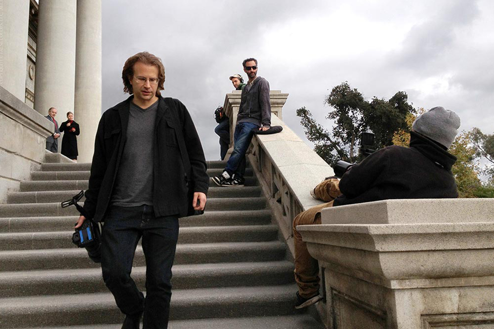 Behind the scenes during the making of False Colors